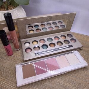 Laura Geller Delectables NUDE Eyeshadow Palette Ulta Blush Combo 2 Lip Items NEW